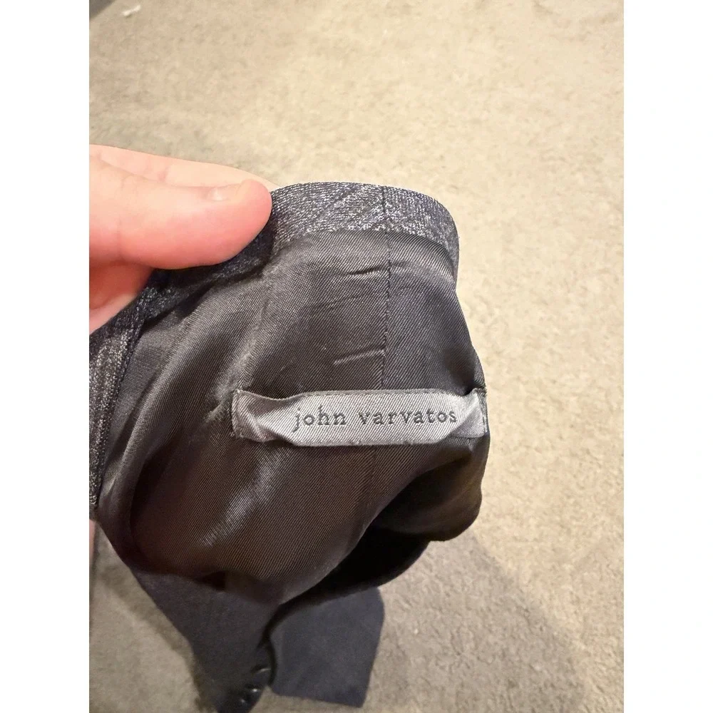 John Varvatos‎ Men's Vest Wool Gray Button Down Men's Size 48